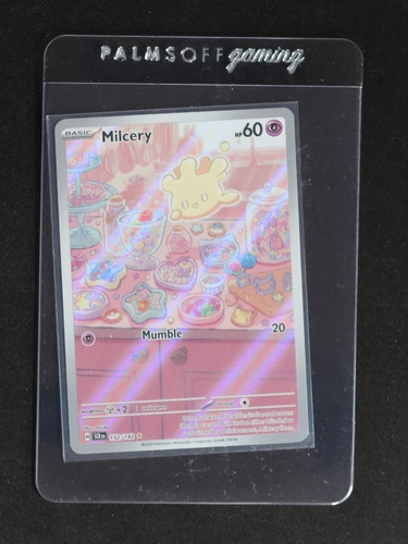2024 Pokémon TCG Sv07: Stellar Crown #152 Milcery — front