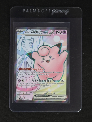 2025 Pokémon TCG #173 Lillie’s Clefairy ex — front