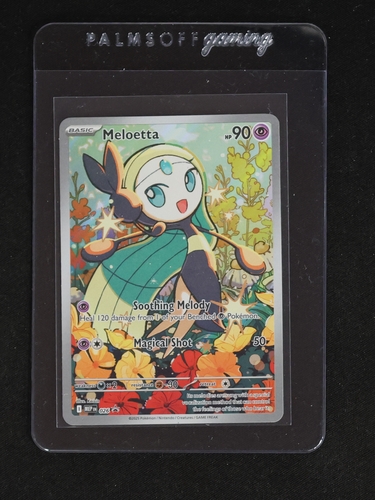 2023 Pokémon #026 Meloetta Illustration Rare Promo — front