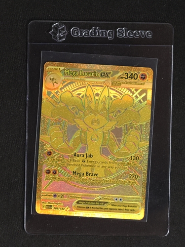 2014 Pokémon ME01 188/132 Mega Lucario EX — front