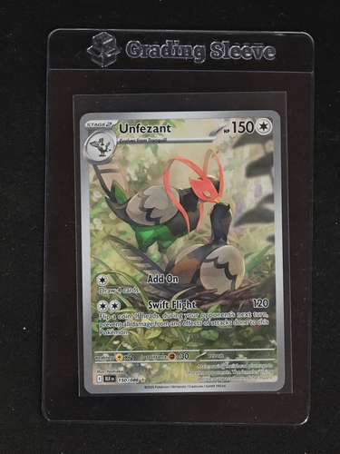 2022 Pokémon SV Black Bolt #150 Unfezant — front