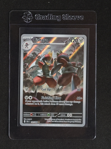 2025 Pokémon SV Black Bolt #143 Bisharp — front