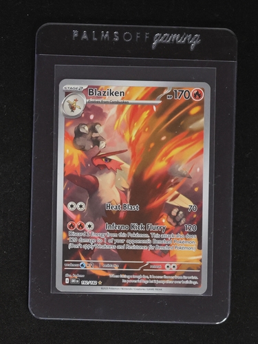 2025 Pokemon SV Destined Rivals #192 Blaziken — front