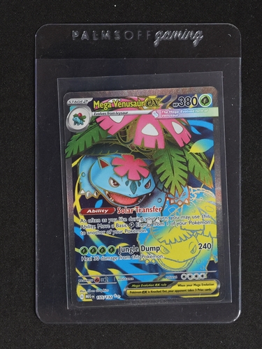 2025 Pokémon TCG Mega Venusaur EX #155/132 — front