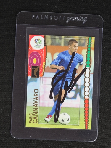 2006 Panini World Cup #122 Fabio Cannavaro Italy — front