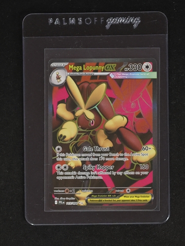 2022 Pokémon ME02: Phantasmal Flames #115 Mega Lopunny EX — front
