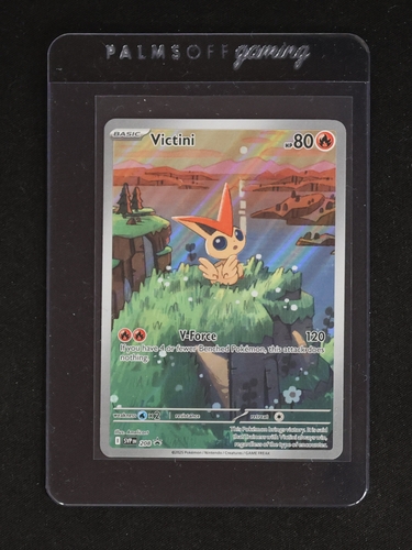 2025 Pokémon SV Black Star Promo #208 Victini — front