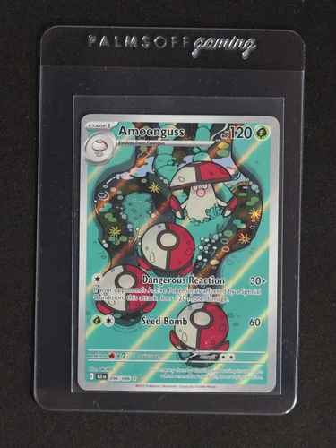 2023 Pokémon Scarlet & Violet Black Bolt #096 Amoonguss — front