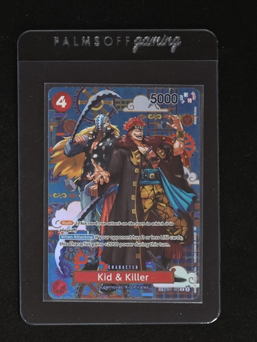 One Piece Card Game 2023 EB01-003 Kid & Killer Alternate Art — front