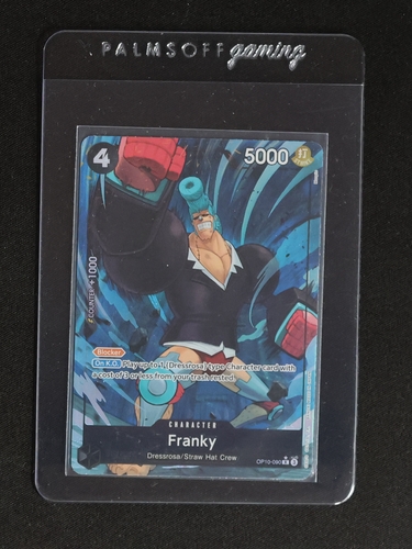 2023 One Piece Card Game OP10-090 Franky Royal Blood — front