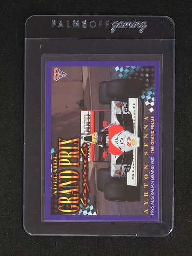 1995 Futera Formula 1 Grand Prix Legends #41 Ayrton Senna — front