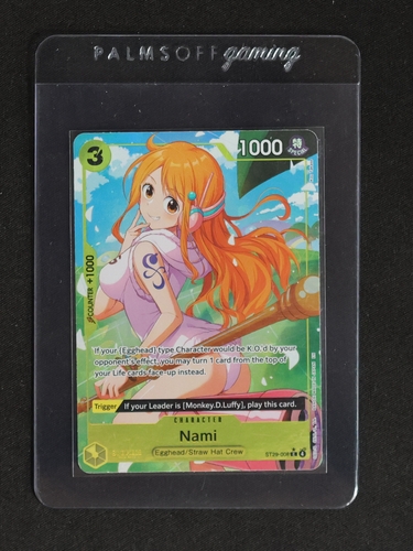 2026 One Piece Card Game ST29-008 Nami — front