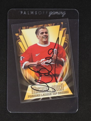 1998-99 Merlin Premier Gold World Cup Superstar #Michael Owen Liverpool — front