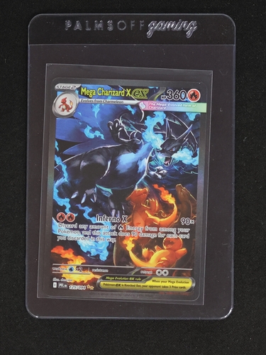 2023 Pokémon Mega Charizard X EX #125 — front