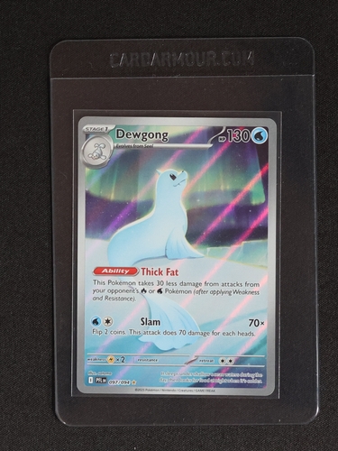 2023 Pokémon TCG Dewgong 097/094 ME02 Phantasmal Flames Illustration Rare — front