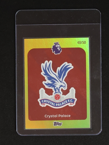 2025-26 Topps Premier League #109 Crystal Palace F.C. — front