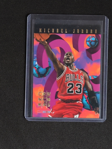 1995-96 SkyBox NBA Hoops #1 Michael Jordan Number Crunchers Insert — front