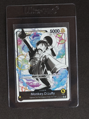 2026 One Piece TCG ST29-001 Monkey.D.Luffy Alternate Art Leader — front