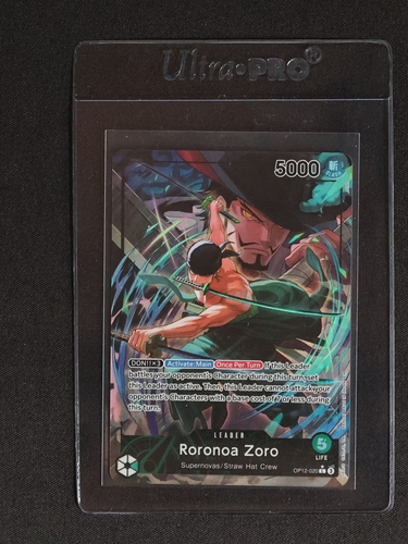 One Piece Card Game OP12-020 Roronoa Zoro Leader — front