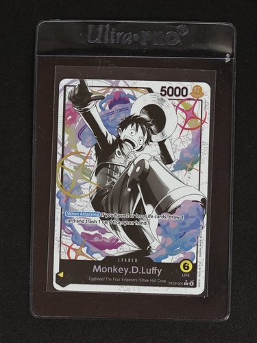 2026 One Piece TCG ST29-001 Monkey.D.Luffy Alternate Art Leader Card — front