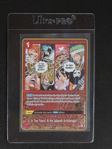 2025 One Piece Card Game OP01-030 In Two Years!! At the Sabaody Archipelago!! — front