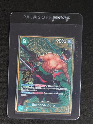 2023 One Piece Card Game OP06-118 Roronoa Zoro — front