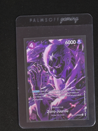 2025 One Piece Card Game ST18-004 Zoro-Juurou — front