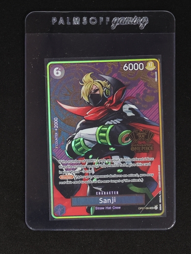 One Piece Card Game OP07-064 Sanji 500 Years in the Future — front