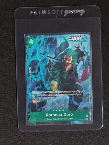2023 Palms Off Gaming PRB02-006 Roronoa Zoro — front