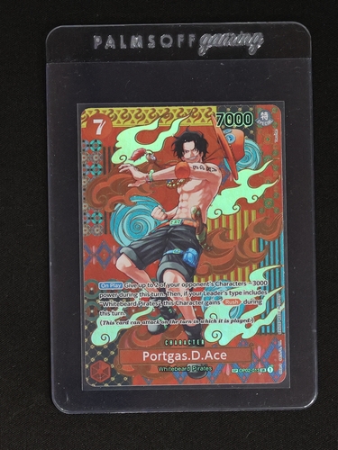 2024 One Piece Card Game OP02-013 Portgas D. Ace SP — front