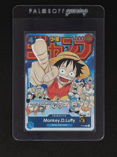 2023 One Piece Card Game P-033 Monkey D. Luffy — front