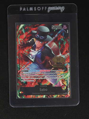 2021 One Piece Card Game ST13-001 Sabo 2nd Anniversary Tournament — front