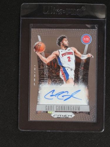 2024-25 Panini Prizm Black #8 Cade Cunningham — front