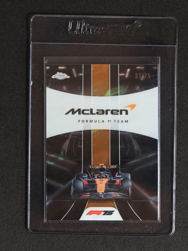 2025 Topps Chrome Formula 1 McLaren Formula 1 Team #176 — front
