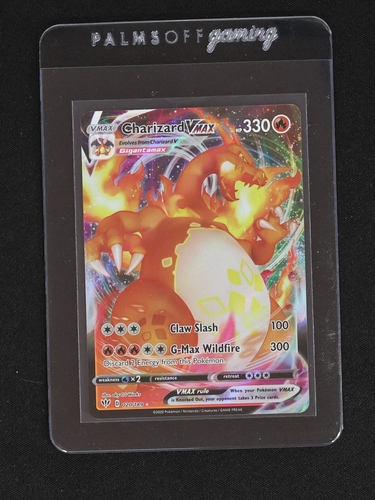 2020 Pokémon TCG Darkness Ablaze #020 Charizard VMAX Gigantamax — front