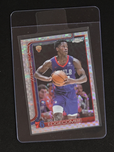 2025-26 Topps Chrome #253 VJ Edgecombe — front