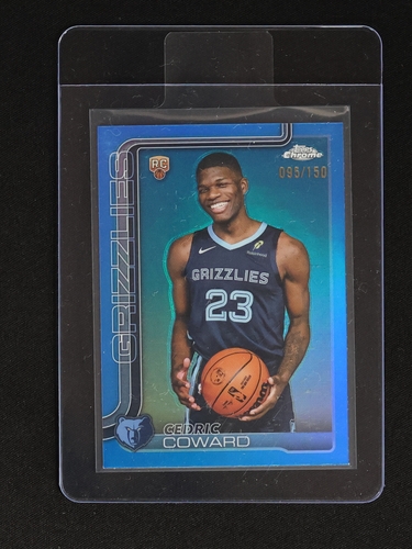 2025-26 Topps Chrome #261 Cedric Coward — front