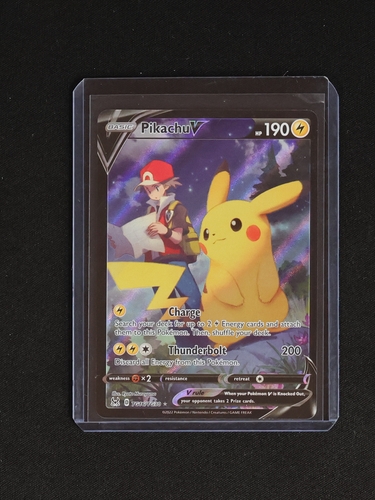 2022 Pokémon TCG Lost Origin #TG16 Pikachu V — front