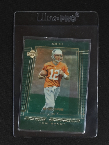 2000 Upper Deck Encore #254 Tom Brady Rookie — front