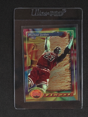 1993-94 Topps Finest #1 Michael Jordan — front