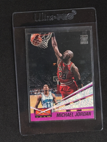1993-94 Topps Stadium Club Beam Team #4 Michael Jordan — front