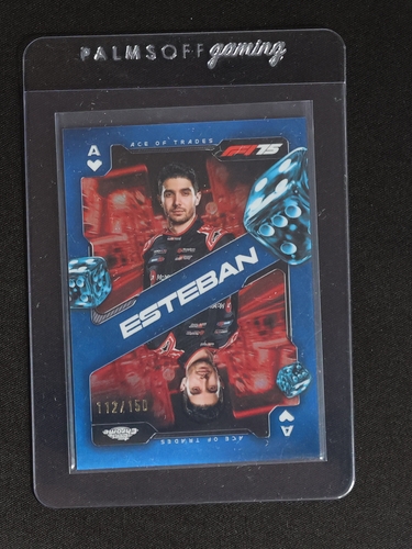 2025 Topps Chrome Formula 1 #SCA-8 Esteban Ocon Ace of Trades — front