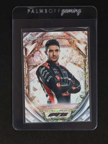 2025 Topps Chrome Formula 1 Diamond 75th Anniversary #D75-13 Esteban Ocon — front