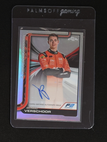 2025 Topps Chrome Formula 1 #CAC-VERS Richard Verschoor — front