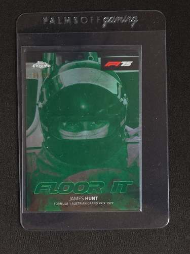 2025 Topps Chrome Formula 1 #FI-5 James Hunt Floor It — front