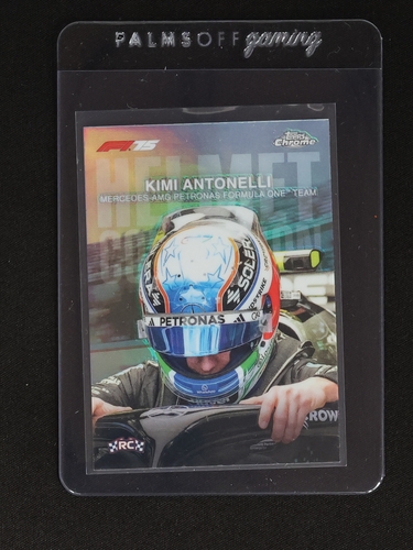 2025 Topps Chrome F1 Kimi Antonelli Helmet Collection RC #HC-1 — front