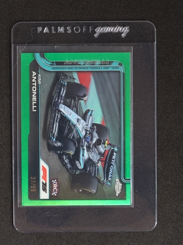 2025 Topps Chrome Formula 1 #80 Kimi Antonelli — front