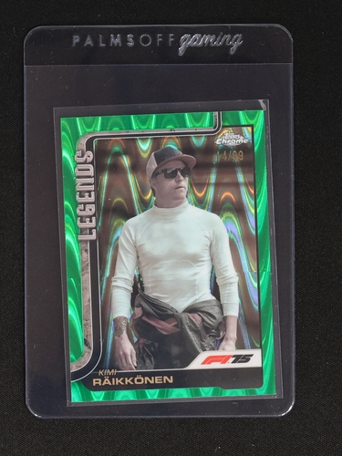 2025 Topps Chrome Formula 1 #157 Kimi Räikkönen — front