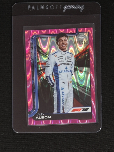 2025 Topps Chrome F1 #17 Alex Albon — front