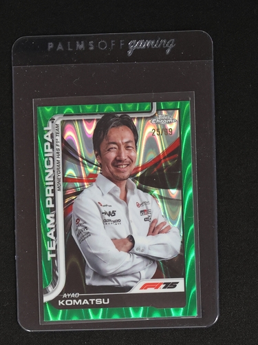 2025 Topps Chrome Formula 1 #198 Ayao Komatsu Team Principal — front